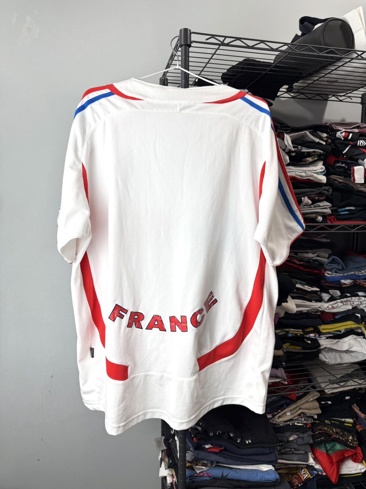 Vintage Rare 2000’s France Soccer Jersey T Shirt World Cup Size US XXL / EU 58 / 5 - 2 Thumbnail