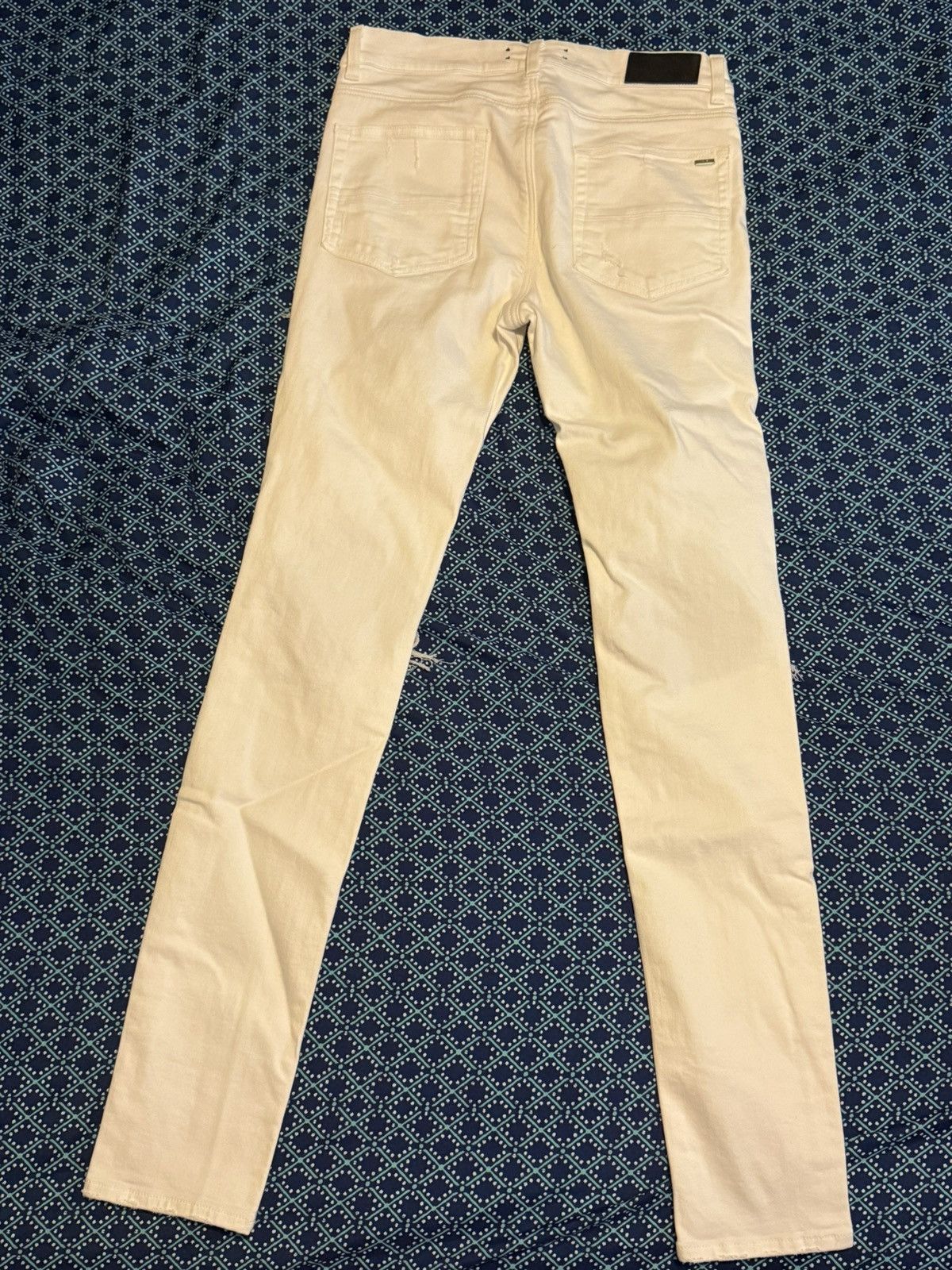 Amiri White MX1 Size US 32 / EU 48 - 2 Thumbnail