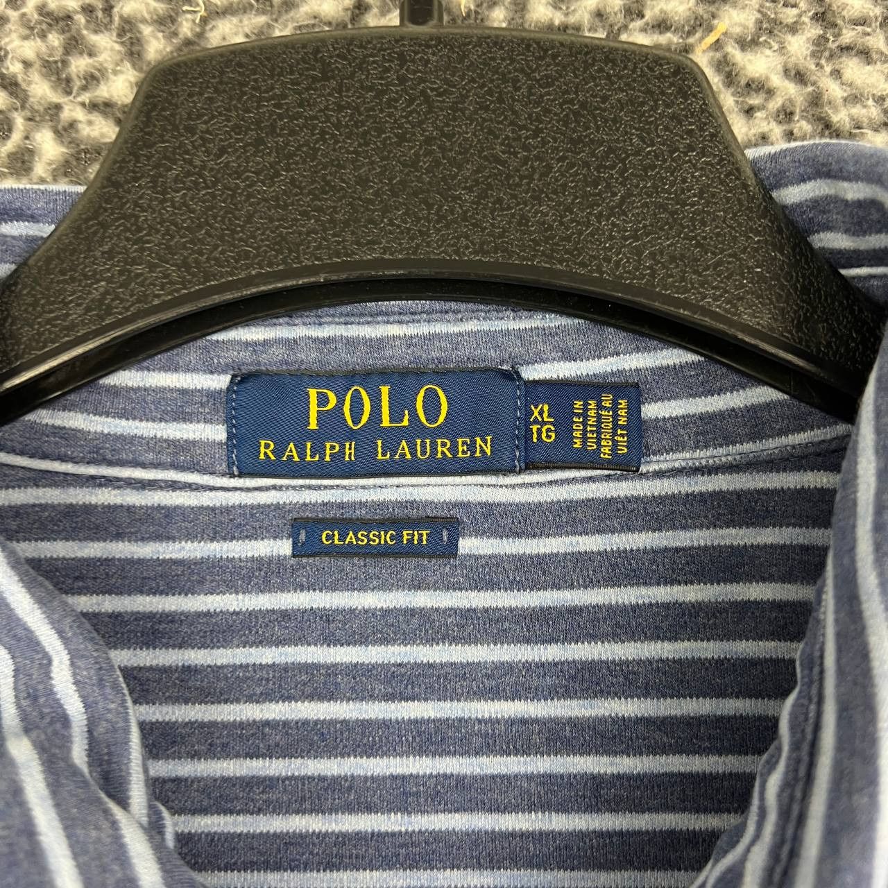 Polo Ralph Lauren Polo Ralph Lauren Polo Shirt Men XL Striped Shortsleeve Size US XL / EU 56 / 4 - 2 Thumbnail
