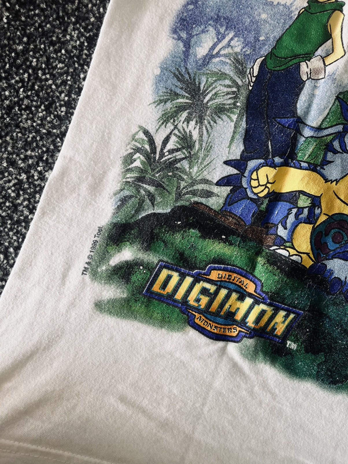 Vintage vintage digimon 1999 cartoon tshirt Size US S / EU 44-46 / 1 - 3 Thumbnail