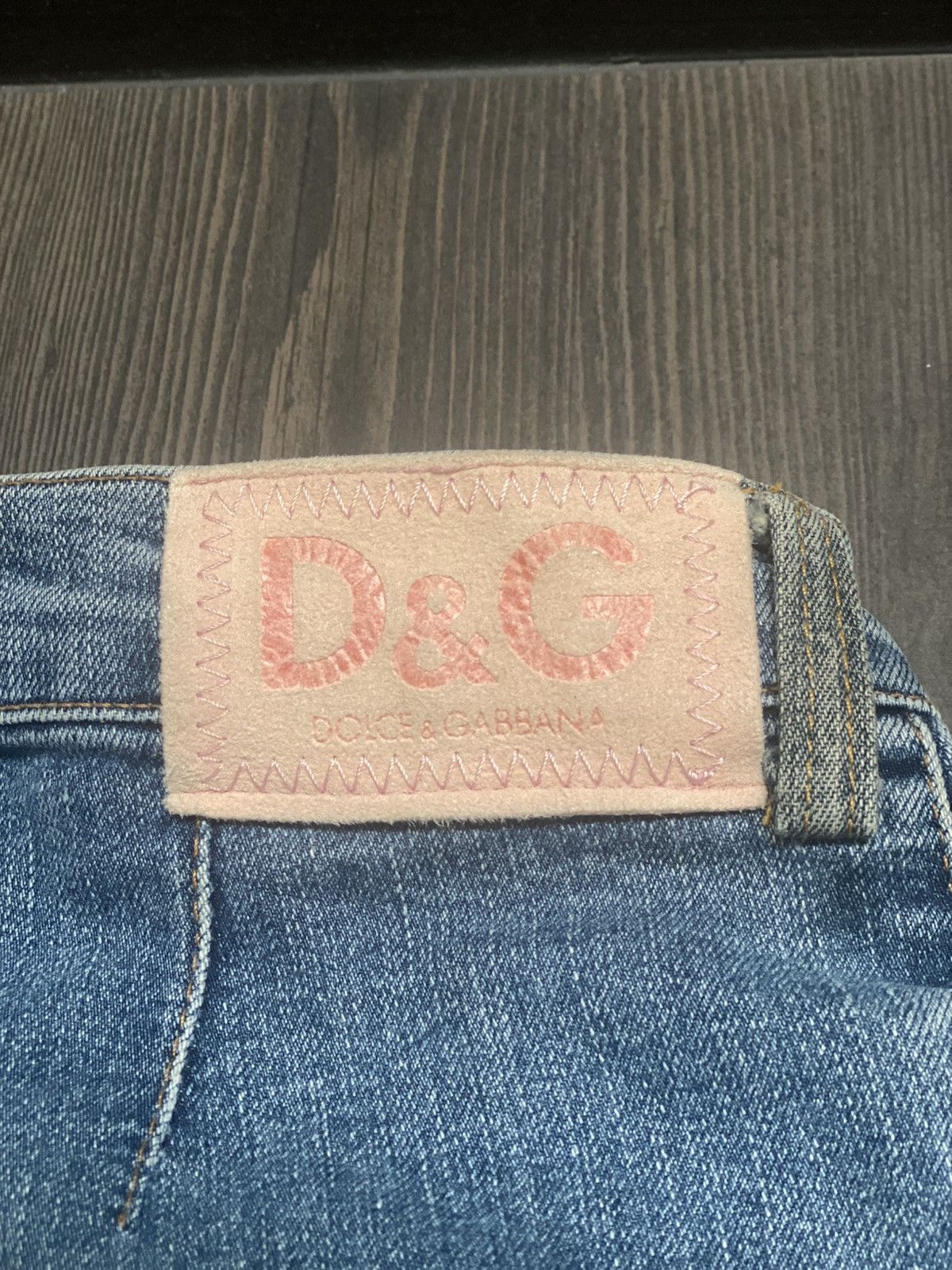 Dolce & Gabbana LAST DROP! Vintage Y2K D&G blue jeans Size 30" / US 8 / IT 44 - 7 Thumbnail