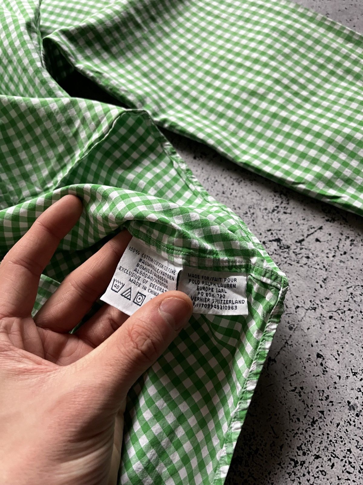Vintage Vintage Polo Ralph Lauren Checkered Shirt Button Up Y2K USA Size US M / EU 48-50 / 2 - 8 Thumbnail