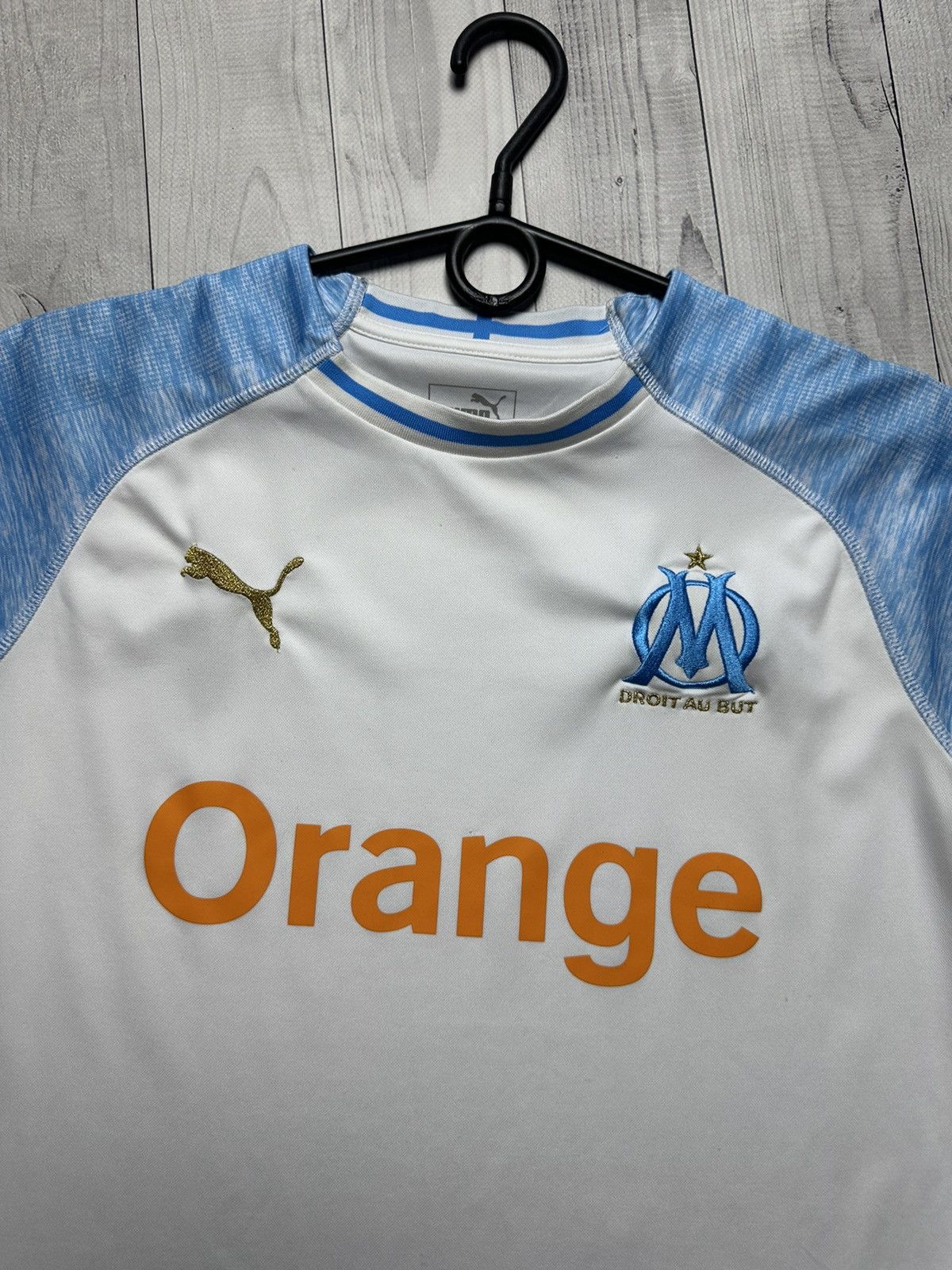 Puma Olympique de Marsielle soccer jersey size Xs/S Size US XS / EU 42 / 0 - 4 Thumbnail