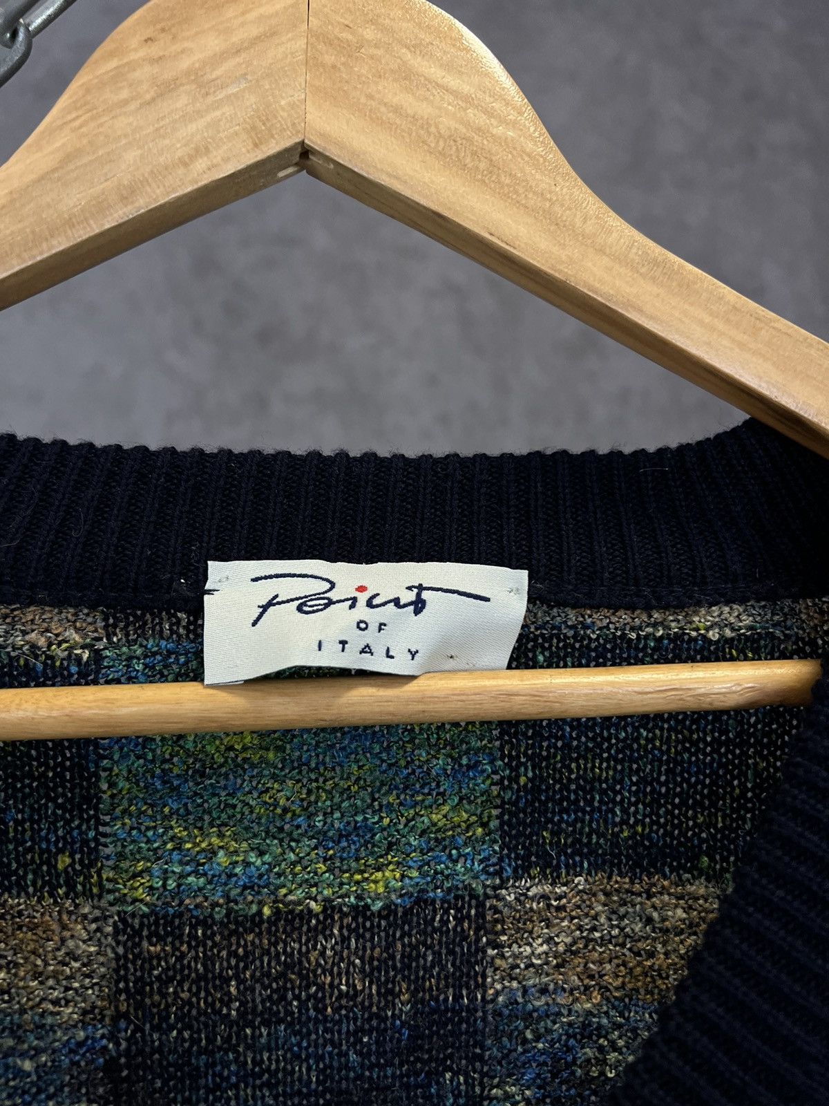 Vintage Point Italian designer vintage coogi style sweater Size US XL / EU 56 / 4 - 3 Thumbnail