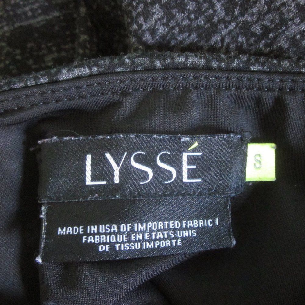Other Lysse Gray Black Patterned Crop Classic Leggings Size S Size 26" / US 2 / IT 38 - 3 Thumbnail