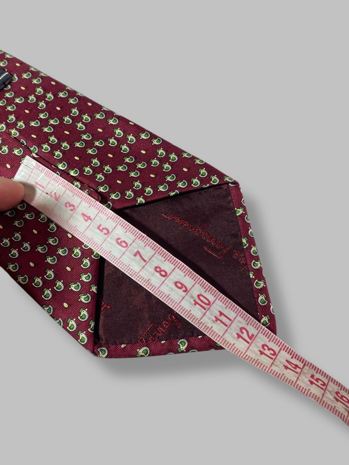 Salvatore Ferragamo Salvatore Ferragamo Vintage Silk Tie Monogram Size ONE SIZE - 21 Thumbnail