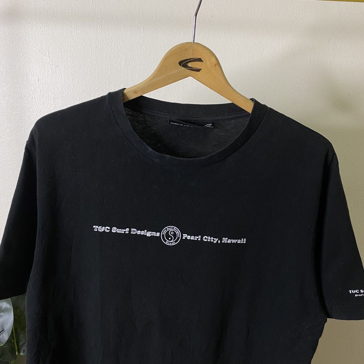 Vintage Y2K T&C Surf Design Surfing T Shirt Size US L / EU 52-54 / 3 - 7 Thumbnail