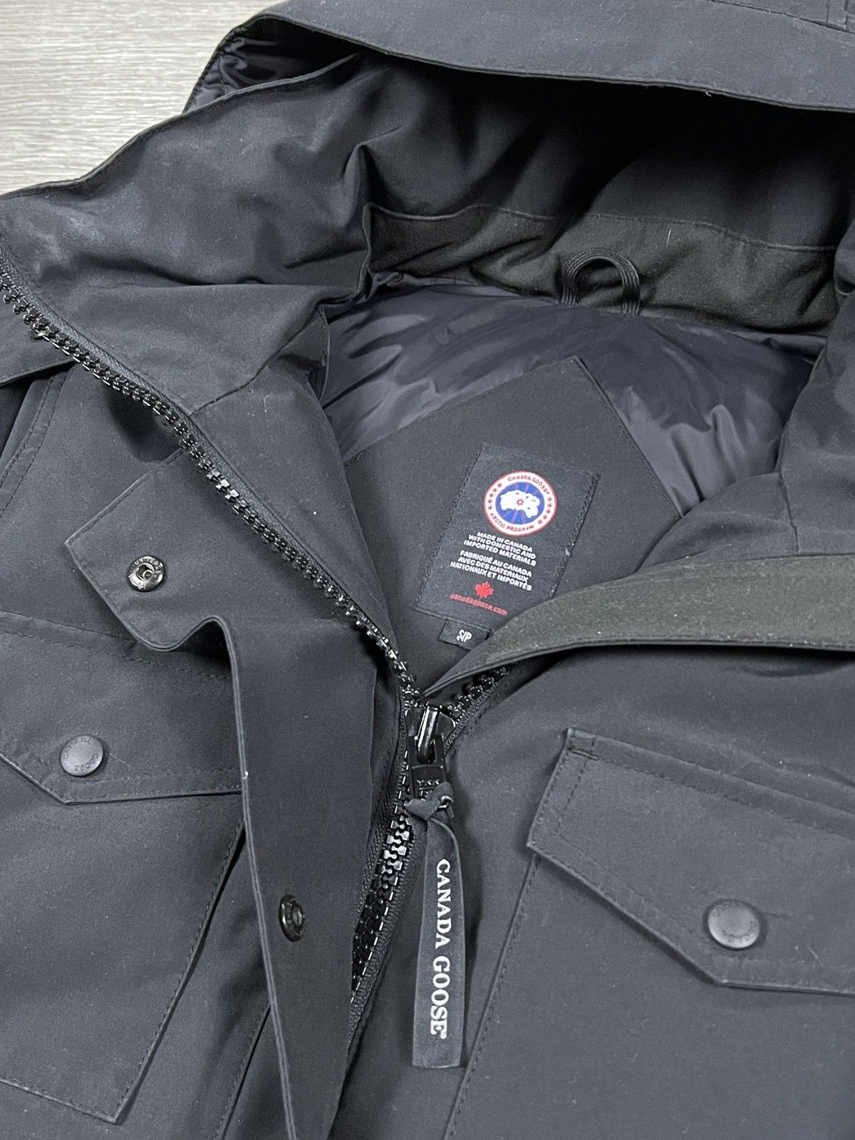 Canada Goose Women's CANADA GOOSE Gabriola Parka Black Down Puffer Jacket Size S / US 4 / IT 40 - 6 Thumbnail