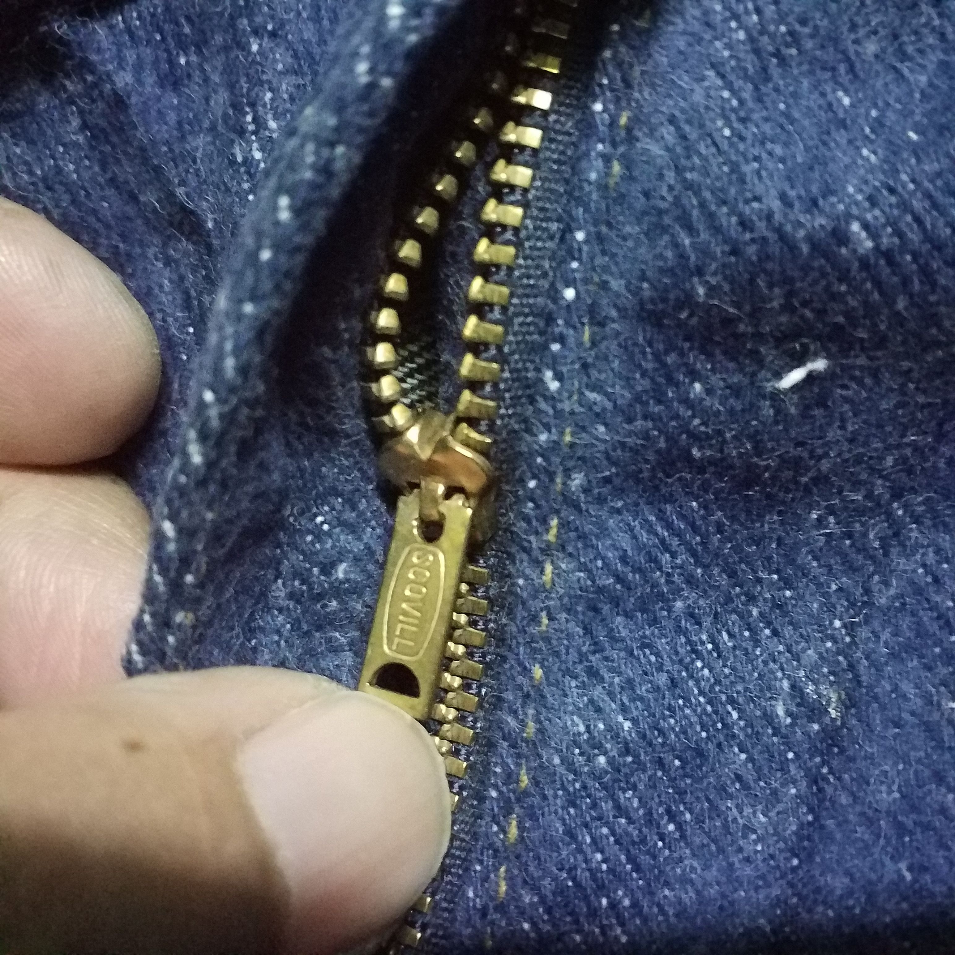 Vintage CANTON VINTAGE SCOVILL ZIPPER Size 32" / US 10 / IT 46 - 3 Thumbnail