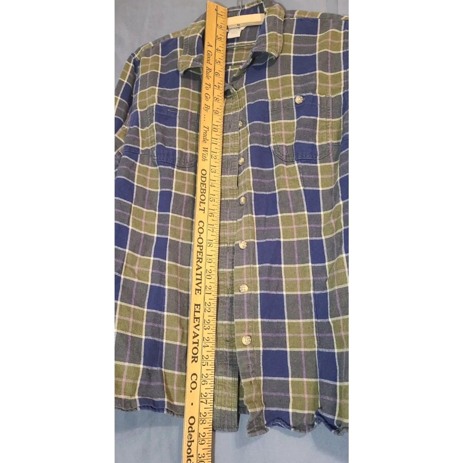 CO Duluth Trading Co Mens Large Blue Green Plaid Long Sleeve Button Up Shirt Shirt Mens Large Blue Green Plaid Long Sleeve Button-Down Shirt Size US L / EU 52-54 / 3 - 5 Thumbnail