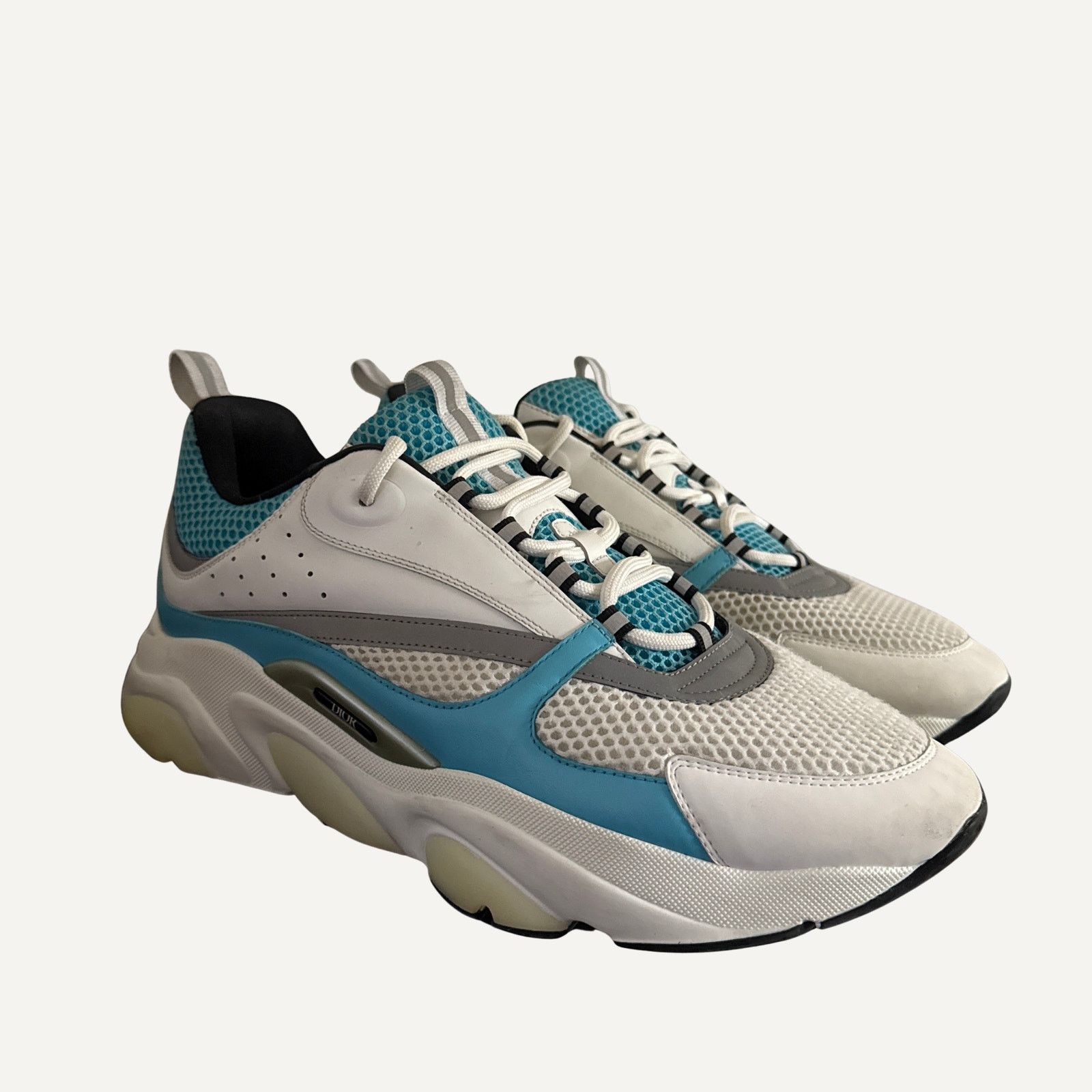 Dior Size 48EU/15US - Dior Men's B22 Light Blue Chucky Sneaker Size US 14 / EU 47 - 1 Thumbnail