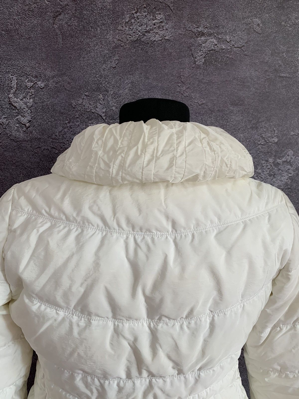Ermanno Scervino ERMANNO SCERVINNO White Down Puffer Jacket Women’s L size Size L / US 10 / IT 46 - 12 Thumbnail