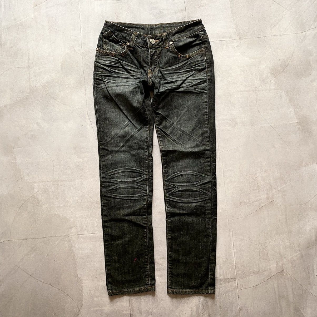 Undercover Y2K Wings Hysteric Glamour Style Punk Jeans Ed Hardy Vibe Size 30" / US 8 / IT 44 - 6 Thumbnail