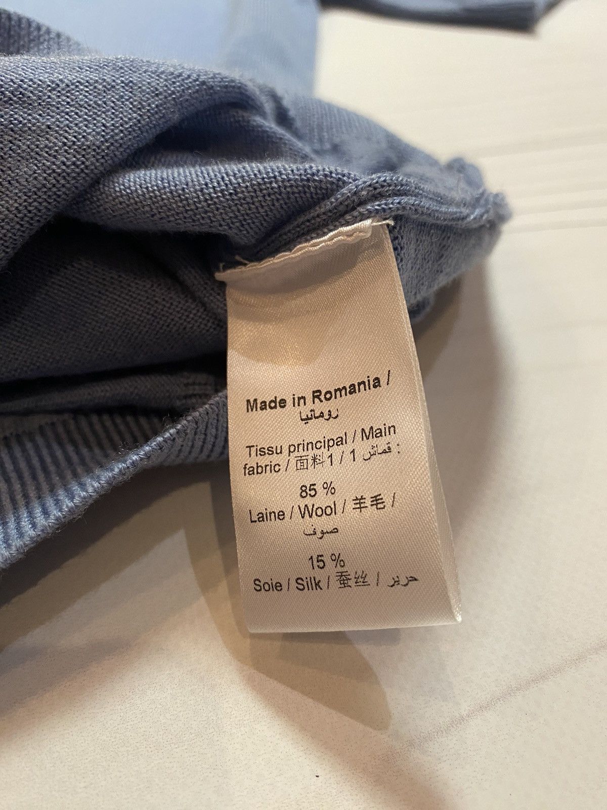 Cartier × Vintage Vintage Archival Cartier Uniform wool y2k t shirt Size XXS / US 00 / IT 34 - 4 Thumbnail
