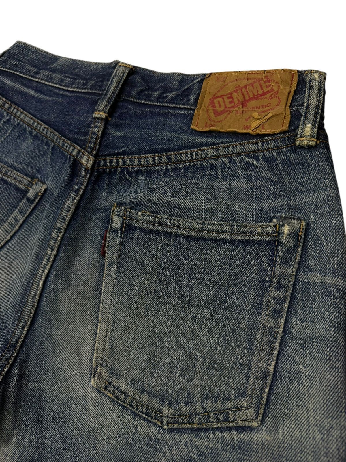 Denime Vintage 90s Denime Lot 221 Japanese Selvedge Denim Jeans W27 Size US 27 - 10 Thumbnail