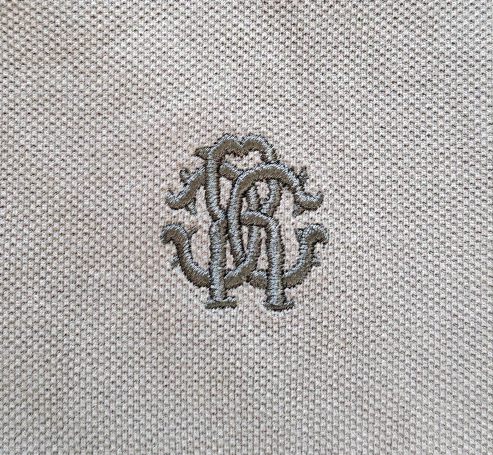 Roberto Cavalli Robert Cavalli RC Monogram-Embroidered Polo Shirt T / 6003 Size US XL / EU 56 / 4 - 3 Thumbnail