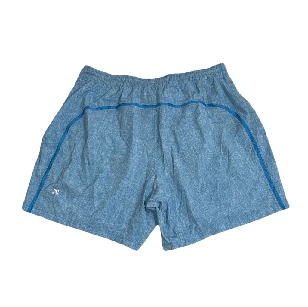 Lululemon LULULEMON PACE BREAKER SHORT 7”LINERLESS NEO BLUE MULTI XL Size US 42 / EU 58 - 2 Thumbnail