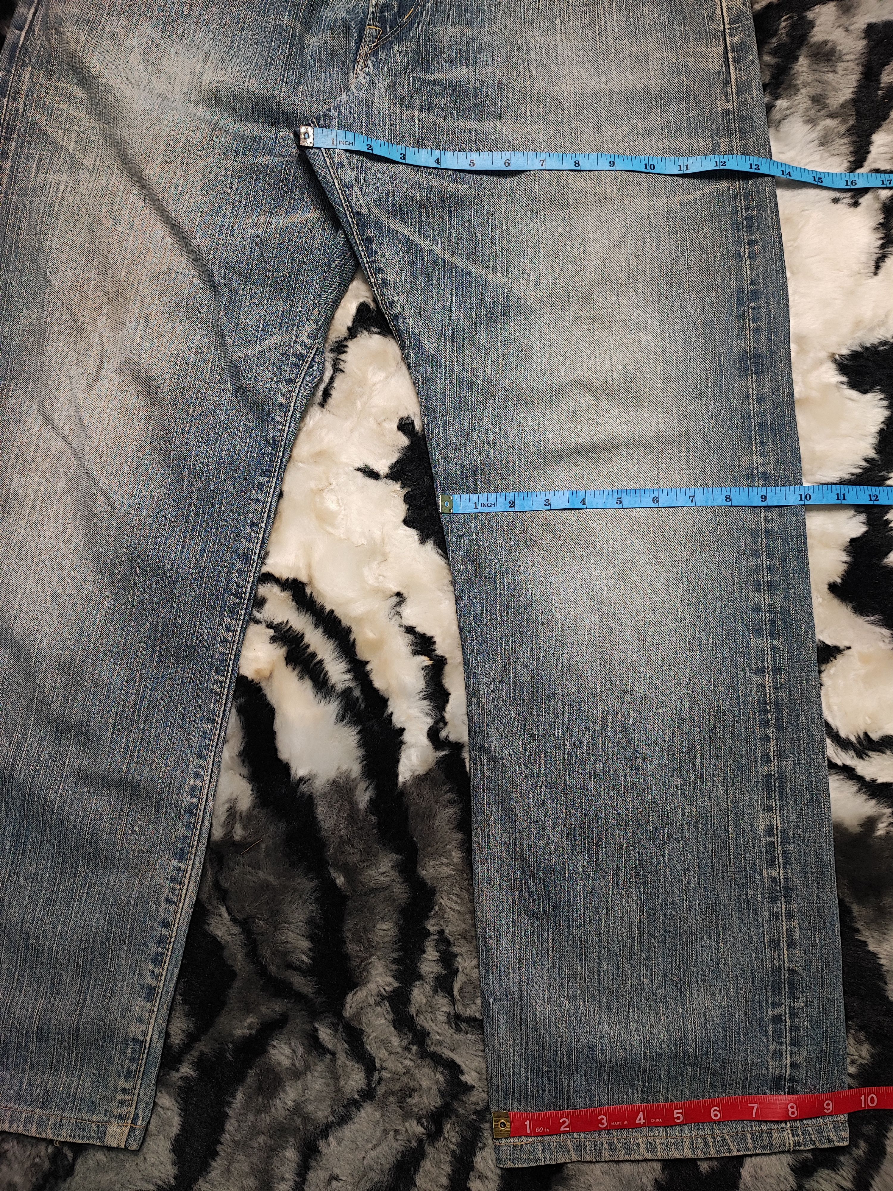 Edwin × Japanese Brand Edwin Jeans Selvedge 505Z Redline Size US 33 - 4 Thumbnail