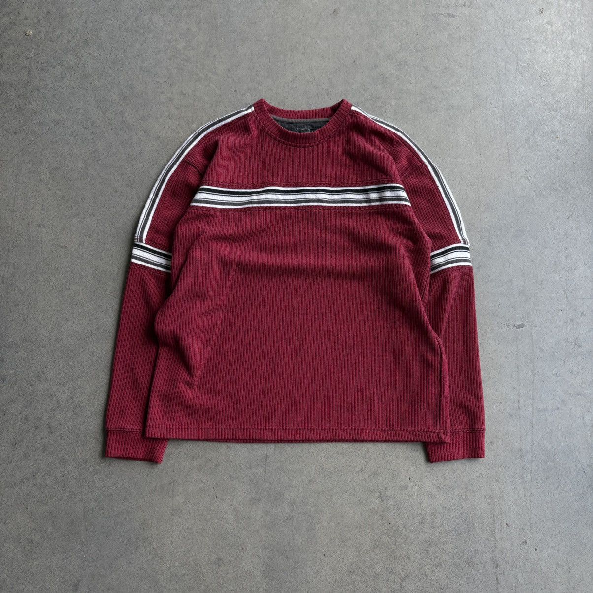 Point Zero Y2K Point Zero Malcolm in the Middle Skater Striped Shirt XL Size US XL / EU 56 / 4 - 1 Thumbnail