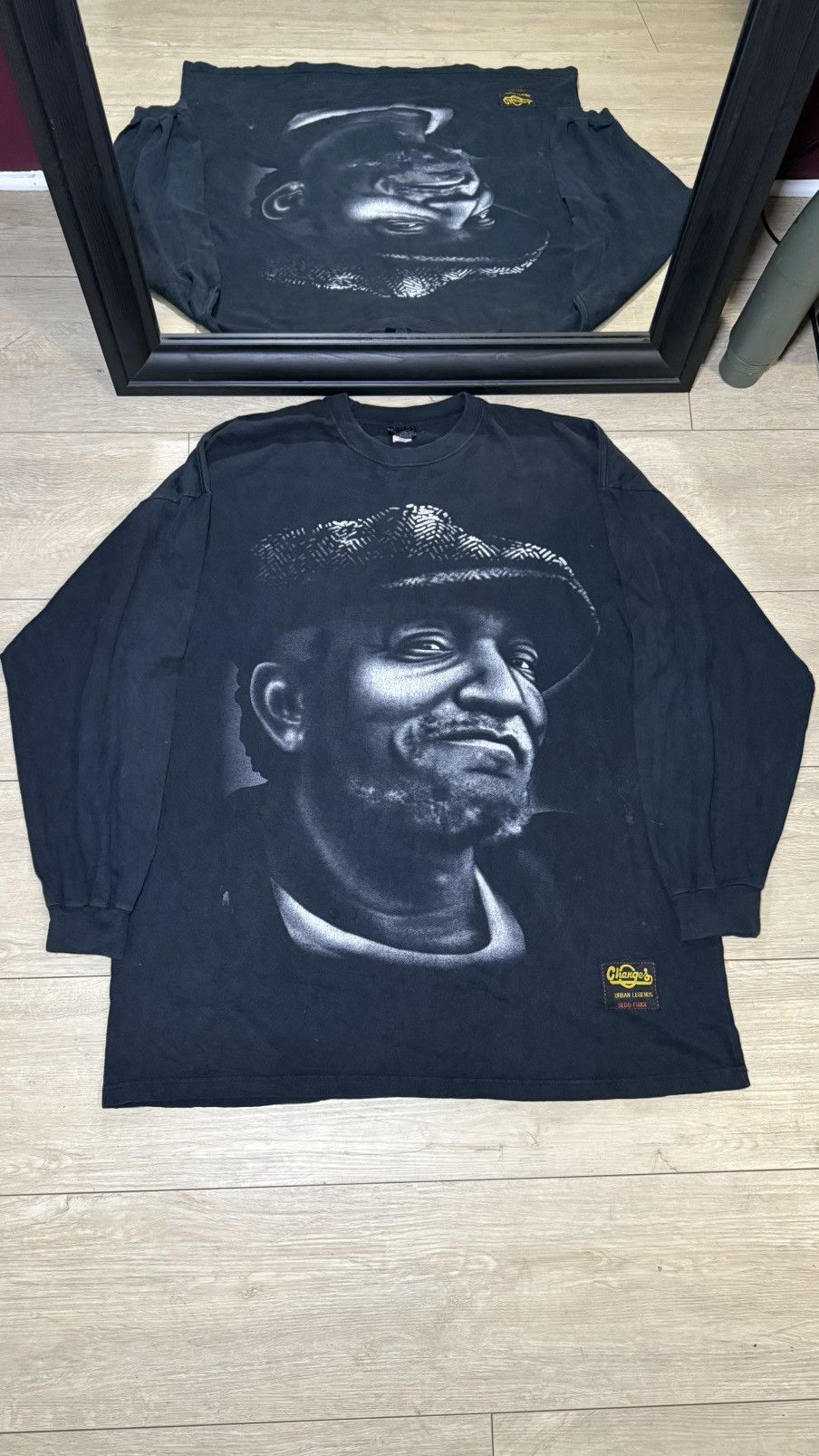 Changes Vintage / Y2K Rare Red Foxx Big Face Changes Long Sleeve Size US XXL / EU 58 / 5 - 1 Thumbnail