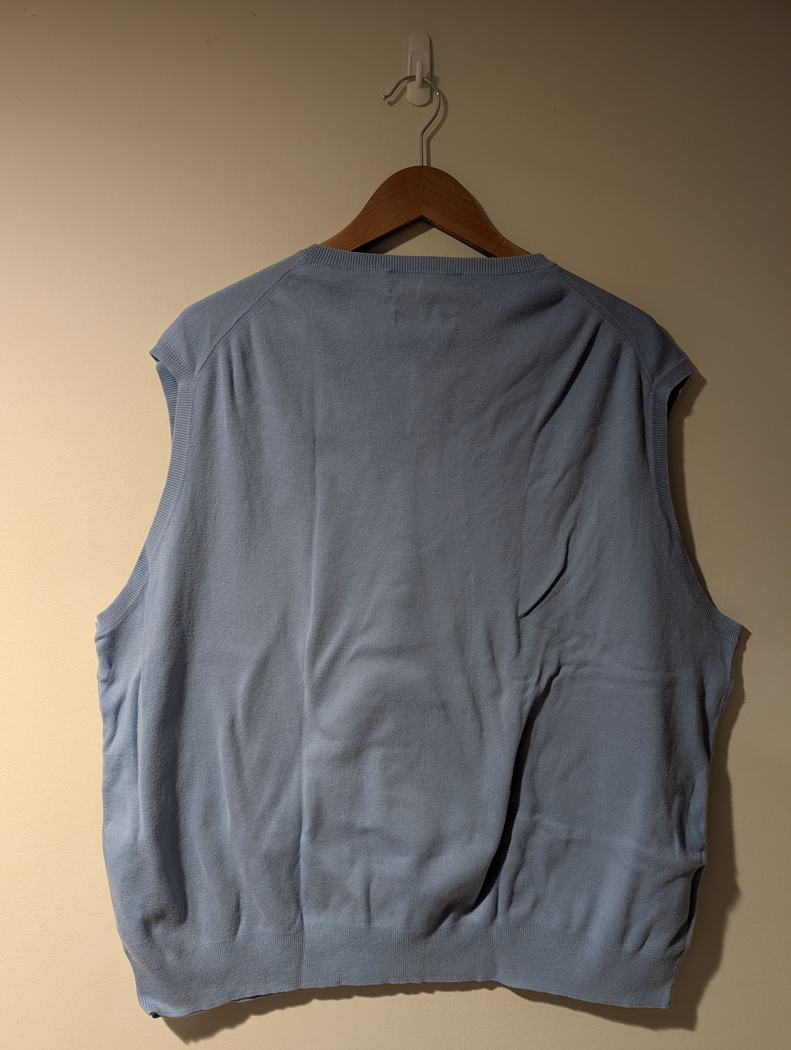 Polo Ralph Lauren Polo Ralph Lauren Pima Cotton Sweater Vest 2XB Big Tall Size US XXL / EU 58 / 5 - 7 Thumbnail