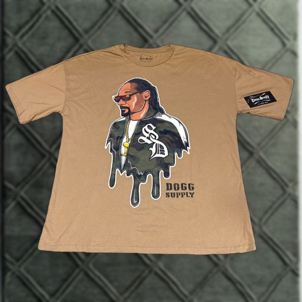Vintage Snoop Dogg Supply Co T-Shirt Beige L Large Mens Music Promo NWT Shirt Size US L / EU 52-54 / 3 - 1 Thumbnail