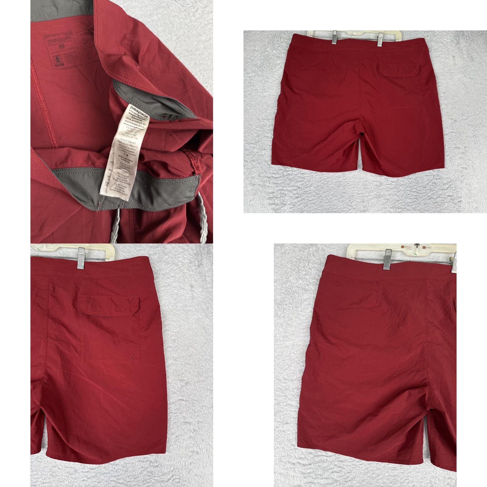 Patagonia Patagonia Mens Board Shorts 38 Red Hydro Series Quick Dry Surfing Trunks Size US 38 / EU 54 - 9 Thumbnail