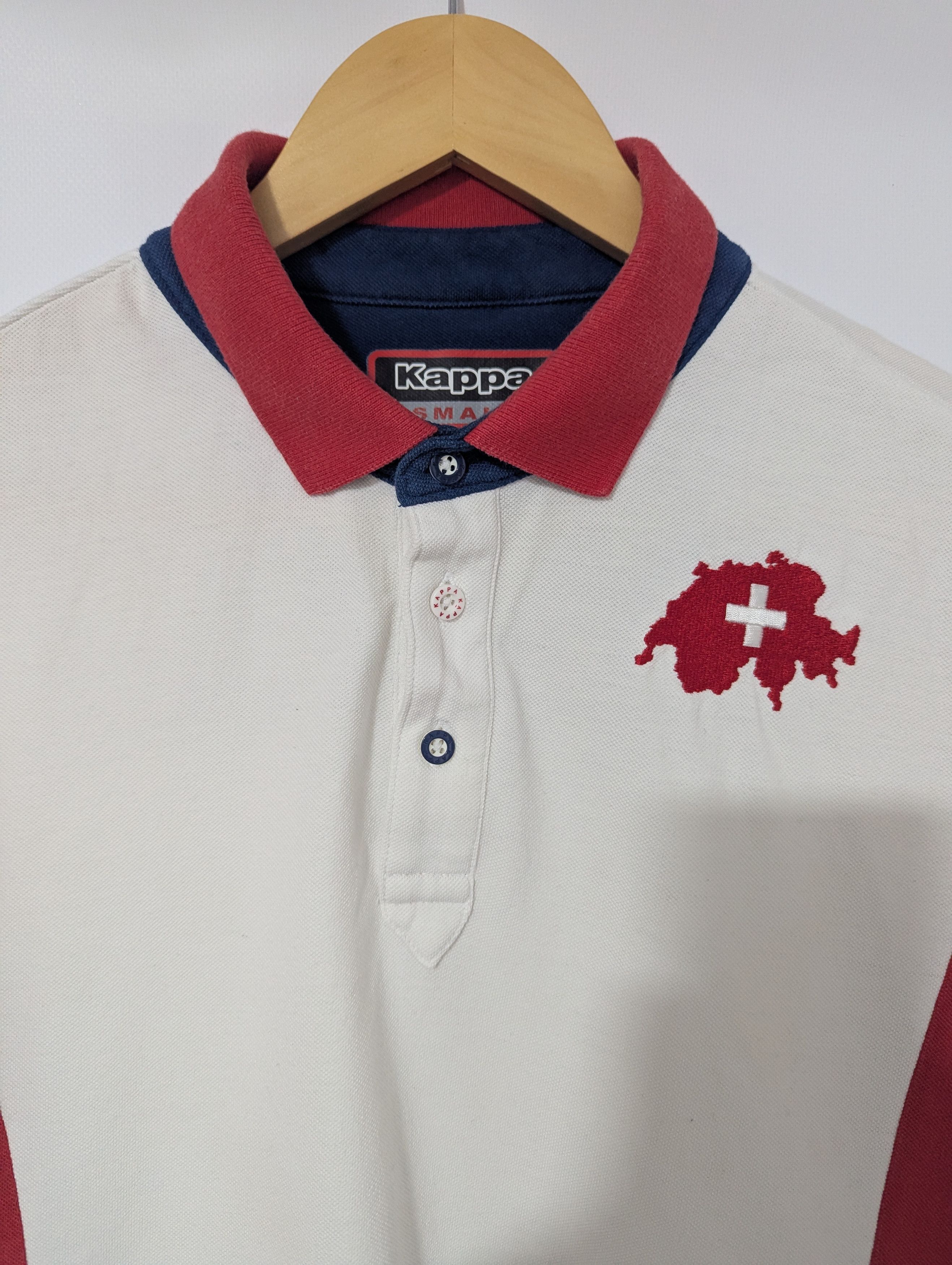 Kappa Kappa Switzerland Polo T Shirt Size US S / EU 44-46 / 1 - 2 Thumbnail