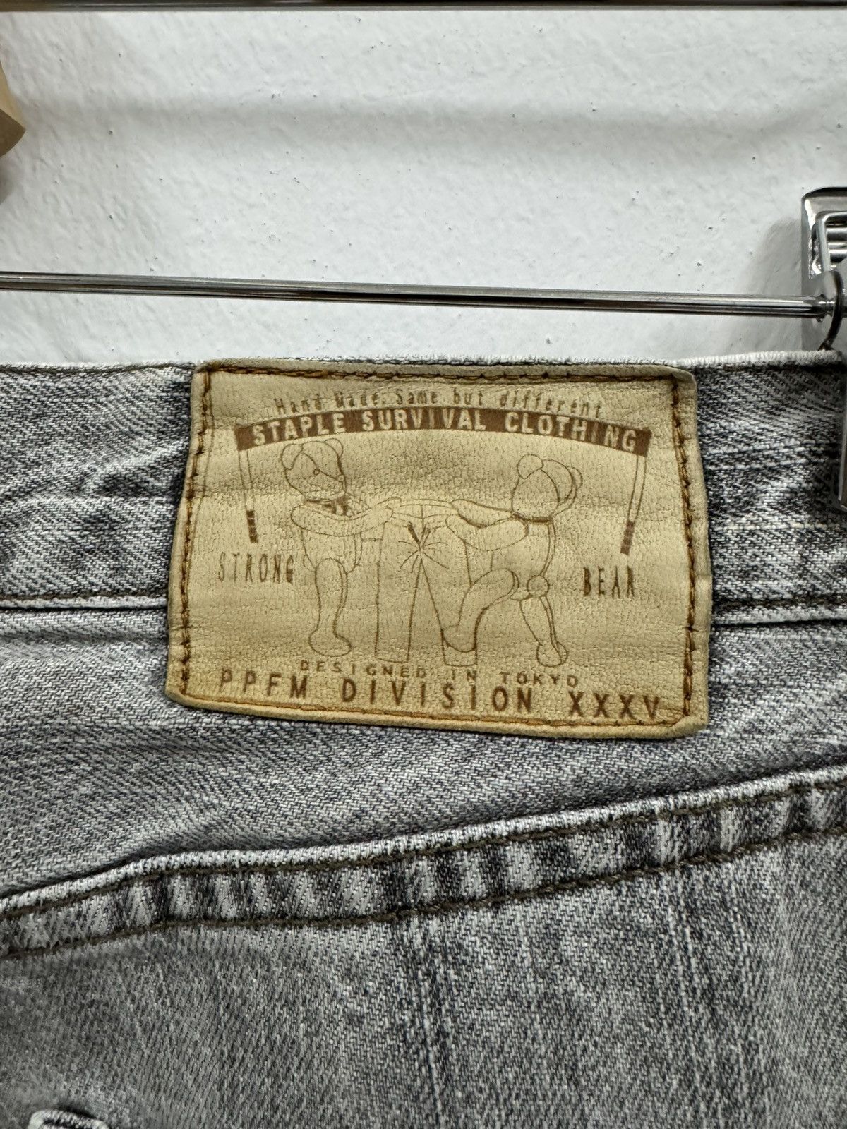 Japanese Brand × PPFM × Vintage Vintage PPFM Mixed Denim Pants 1990s Size US 30 / EU 46 - 8 Thumbnail