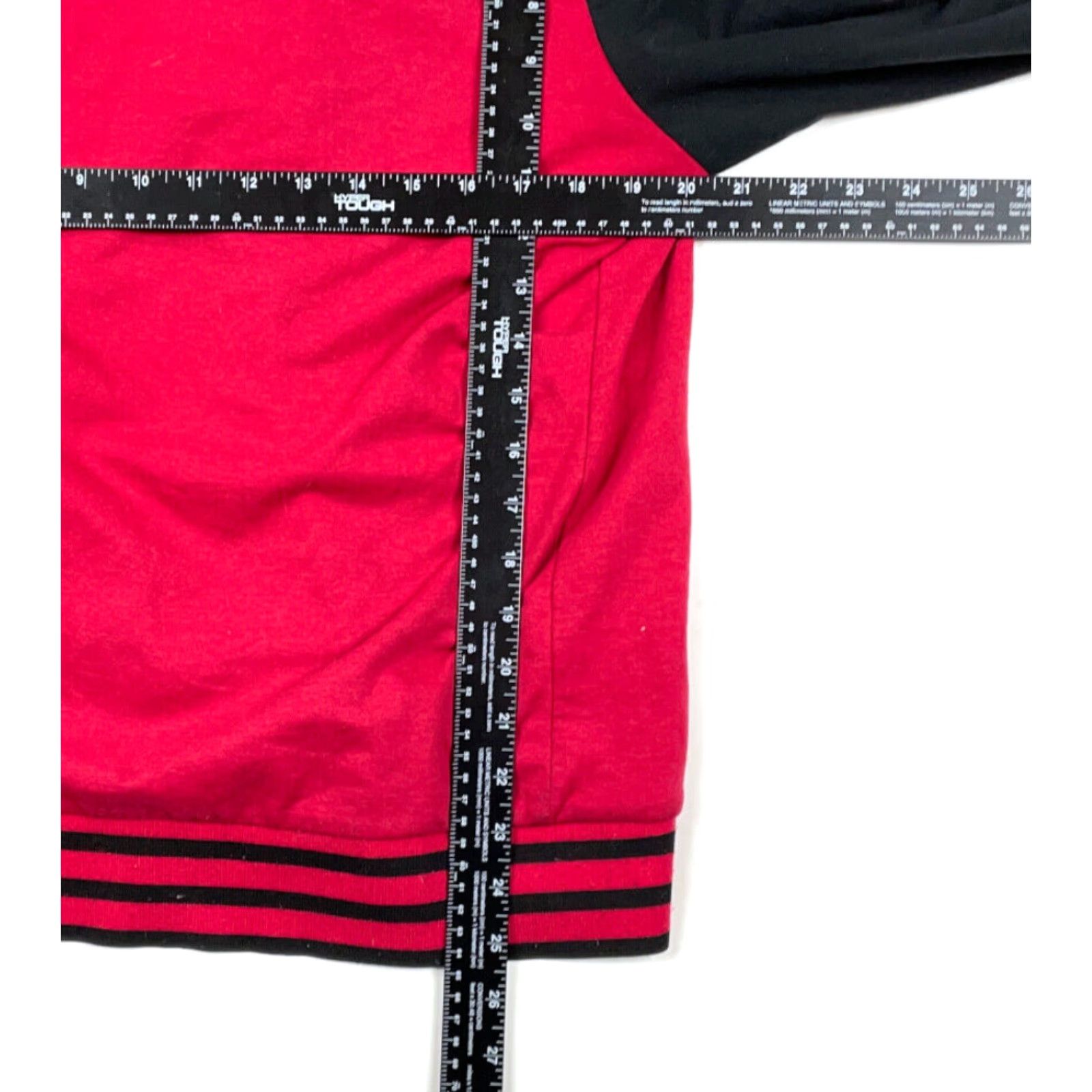 Vintage Warner Bros Harry Potter Hoodie Sweatshirt Women's 2XL Red Black Cotton Blend Graphic Print Cartoon Movie Characters Snaps Crew Neck Womens Size XXL / US 16-18 / IT 52-54 - 6 Thumbnail