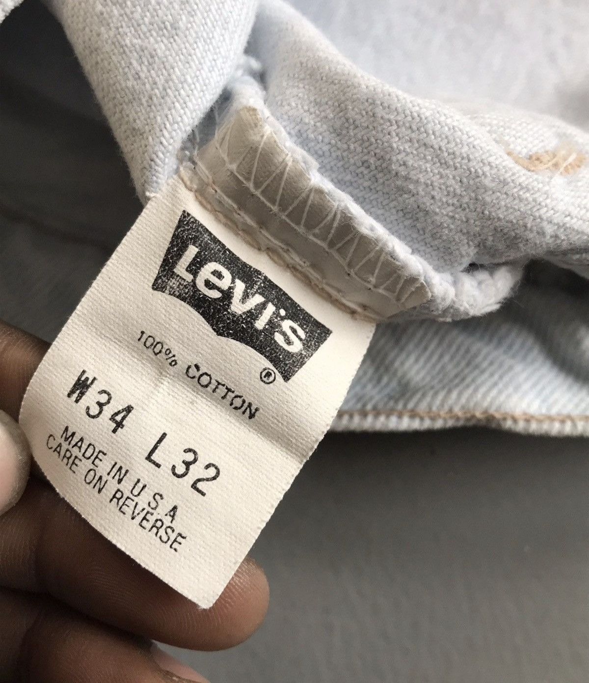 Levi's Vintage Levi’s silvertab baggy denim Size US 32 / EU 48 - 4 Thumbnail