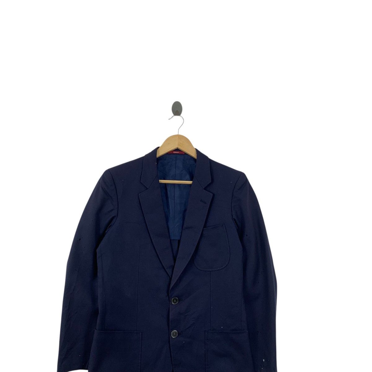 Yohji Yamamoto Vintage YOHJI YAMAMOTO DURBAN x PIATTELLI Wool Blazer Coat Size 42R - 2 Thumbnail