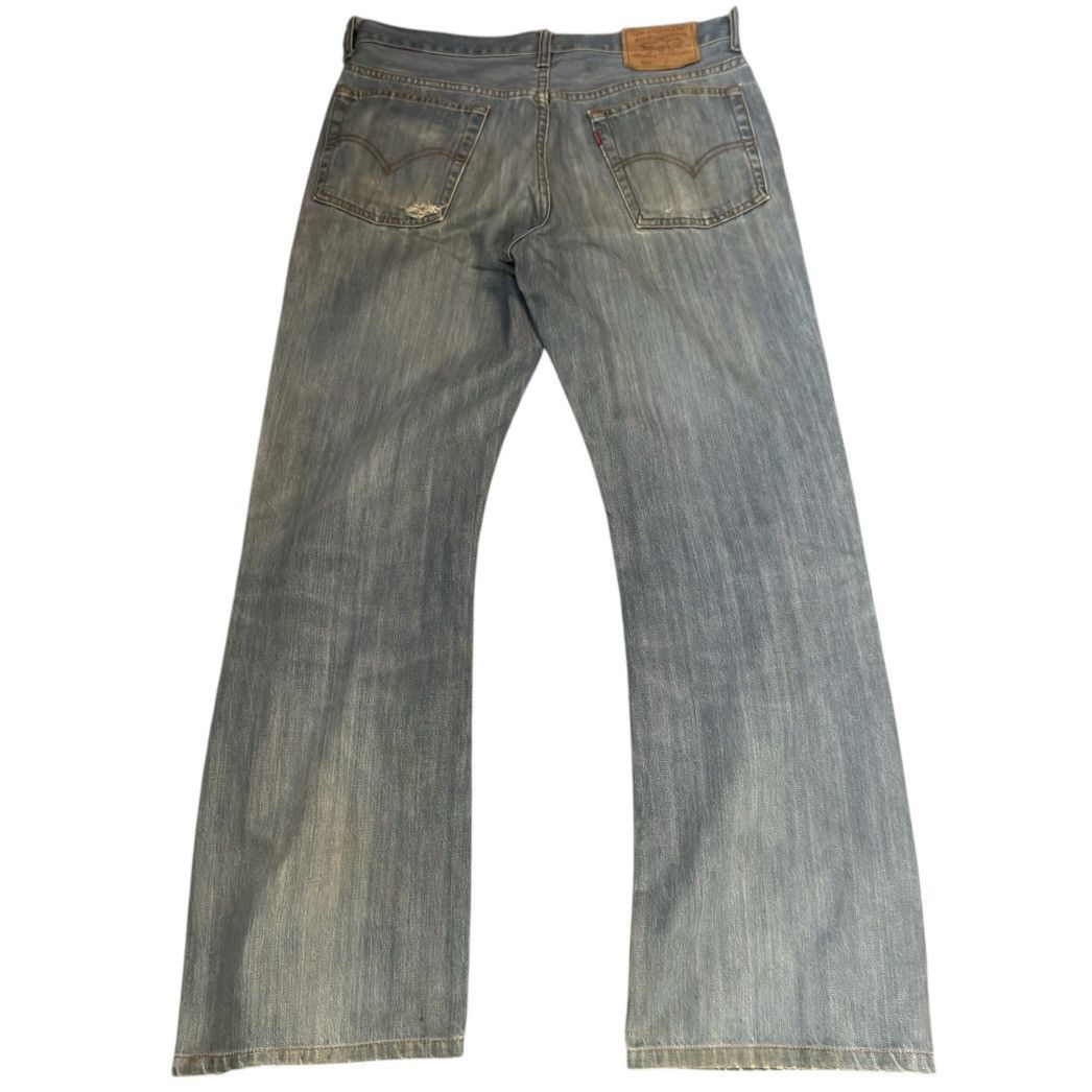 Engineered Garments × Levi's Vintage Flared y2k Levis 517 Distressed Denim Boot Cut W34 Size US 34 / EU 50 - 2 Thumbnail