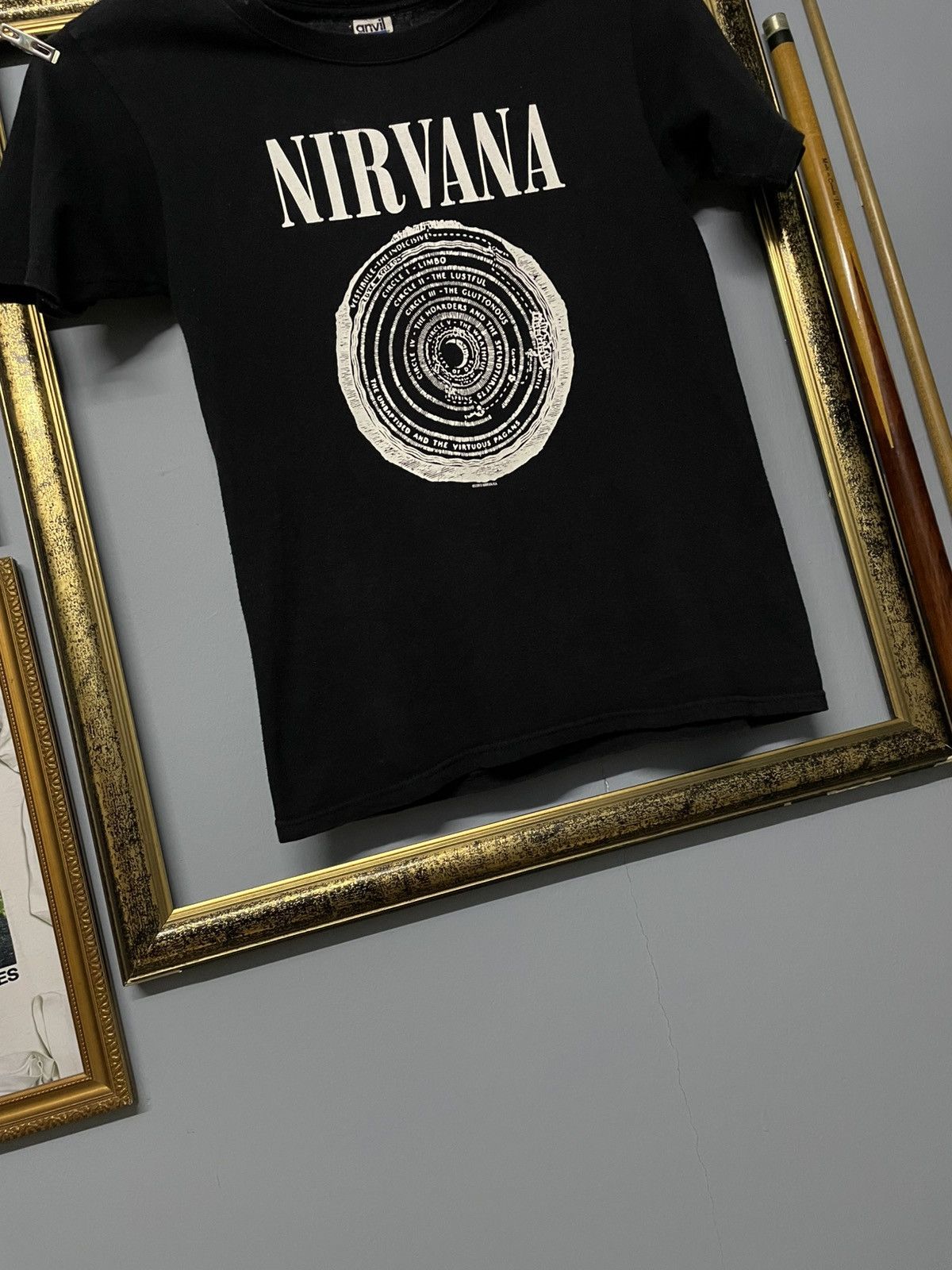 Vintage Vintage Nirvana Vestibule Hell Circle Grunge Music Tshirt Size US S / EU 44-46 / 1 - 6 Thumbnail