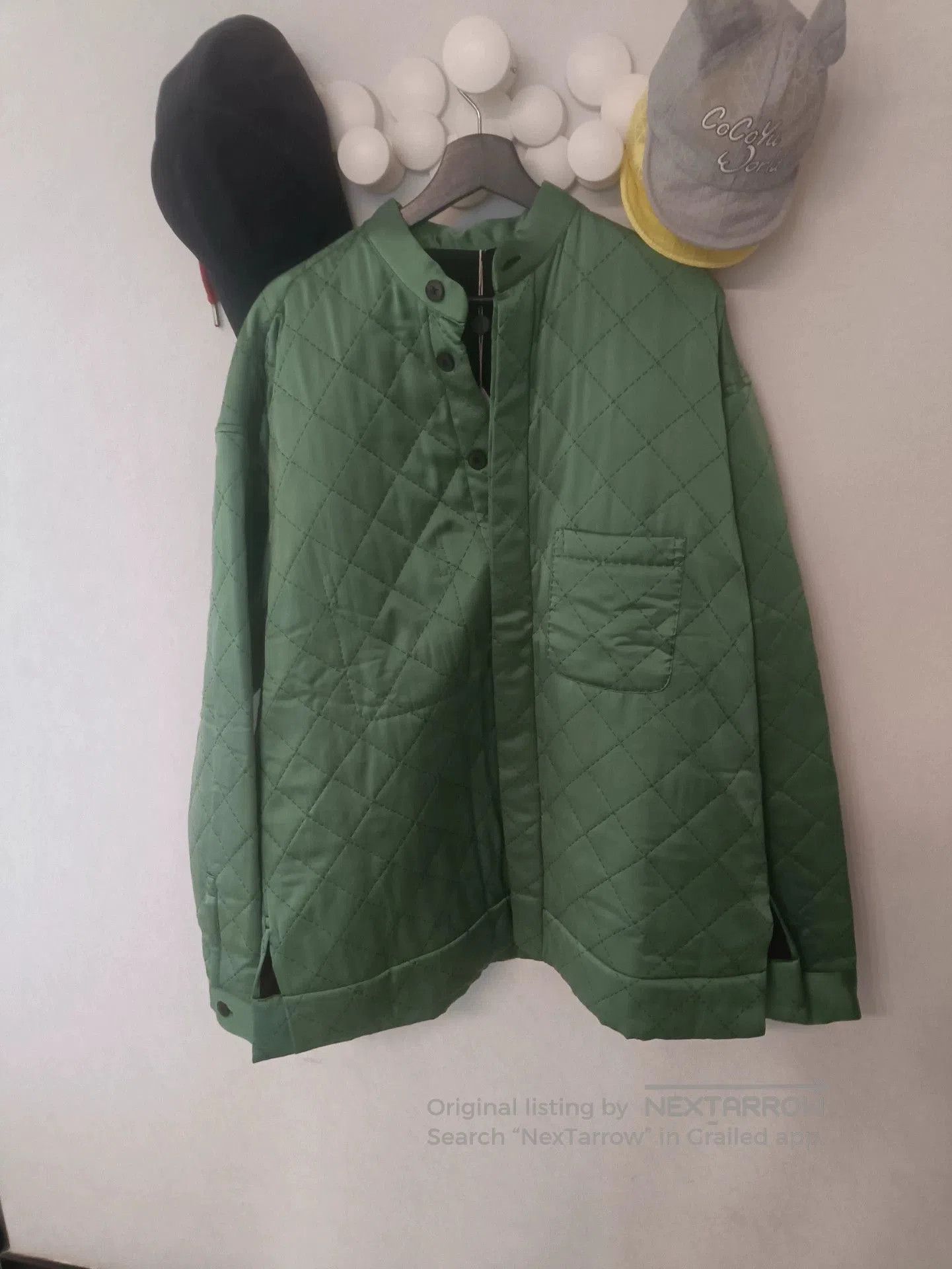 Haider Ackermann Haider Ackermann Green Gold Embroidered Silk Jacket. Size US S / EU 44-46 / 1 - 1 Thumbnail