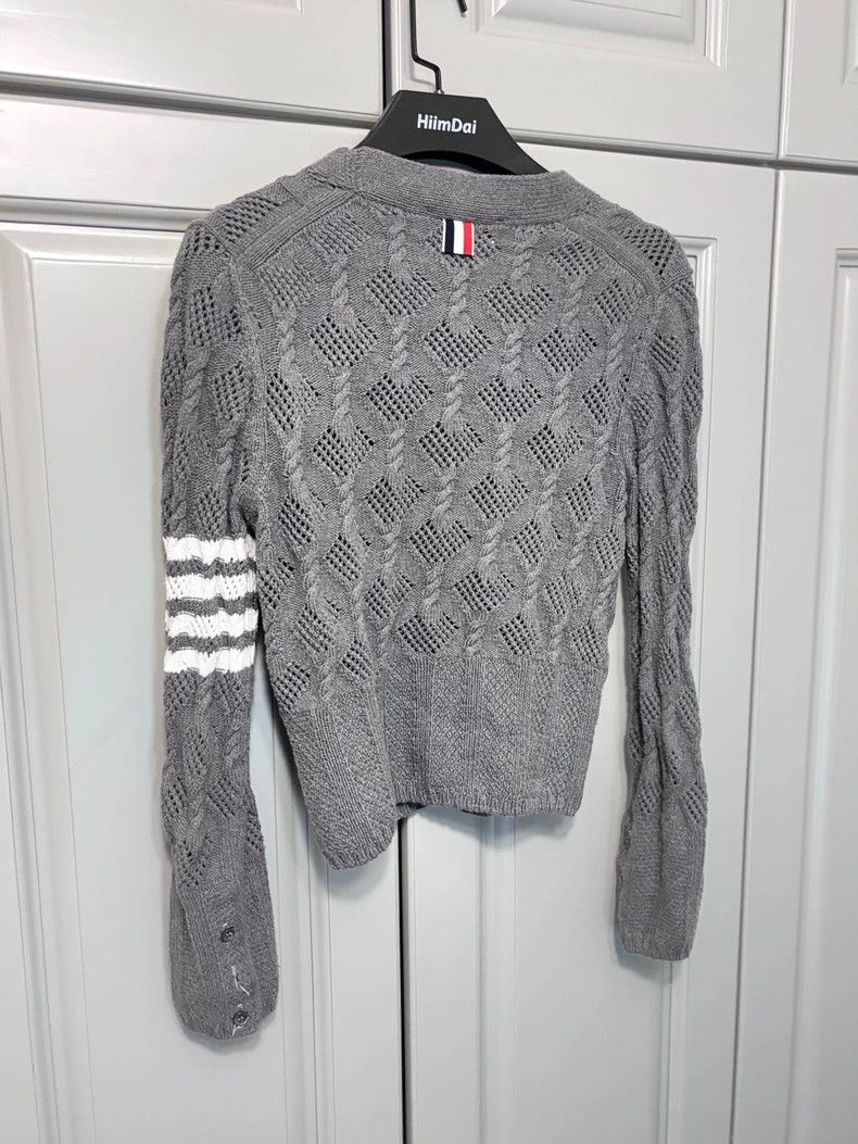 Thom Browne Thom browne Size 38 Wool cardigan jacket 2504-Nextarrow Size US XXS / EU 40 - 2 Thumbnail