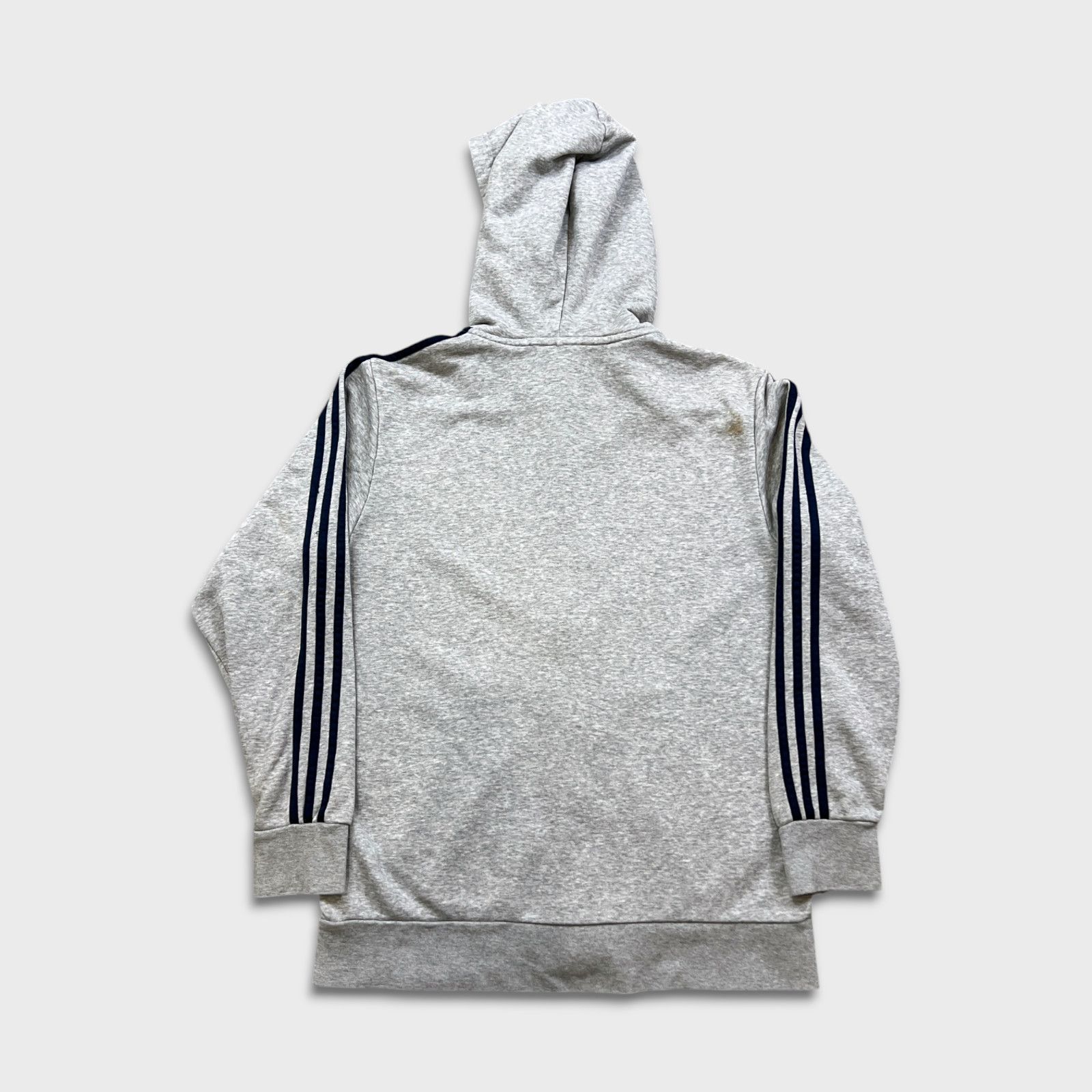 Adidas × Vintage Adidas Hoodie Large Essentials Spell Out Zip Hood Sweatshirt Size US L / EU 52-54 / 3 - 6 Thumbnail