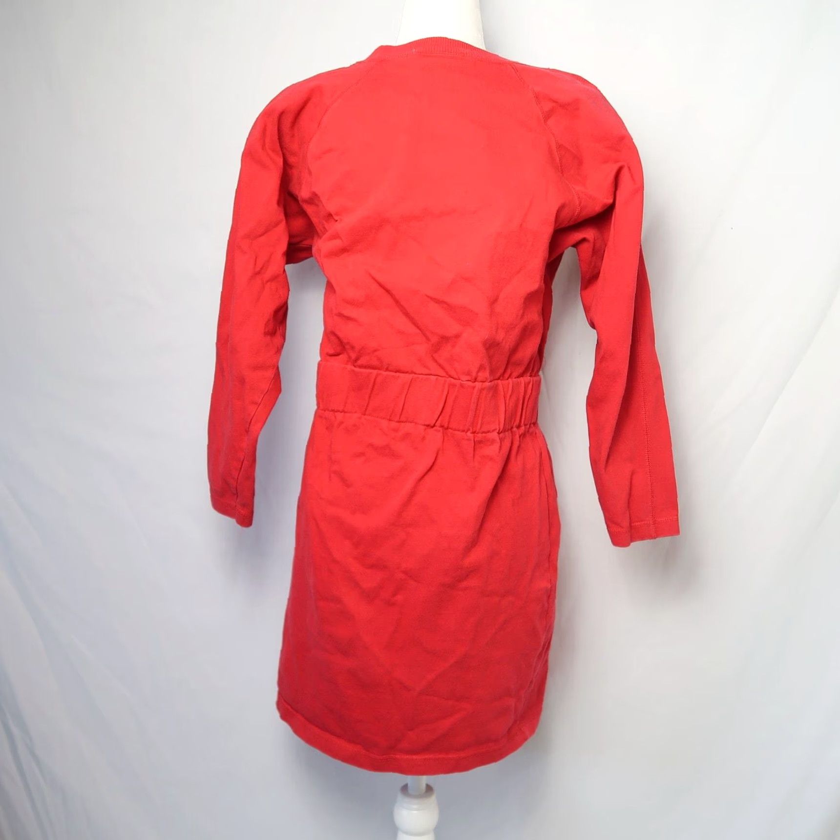 Vintage VINTAGE Brass Plum 90s Red Raglan Sweatshirt Mini Dress S Womens Size S / US 4 / IT 40 - 4 Thumbnail