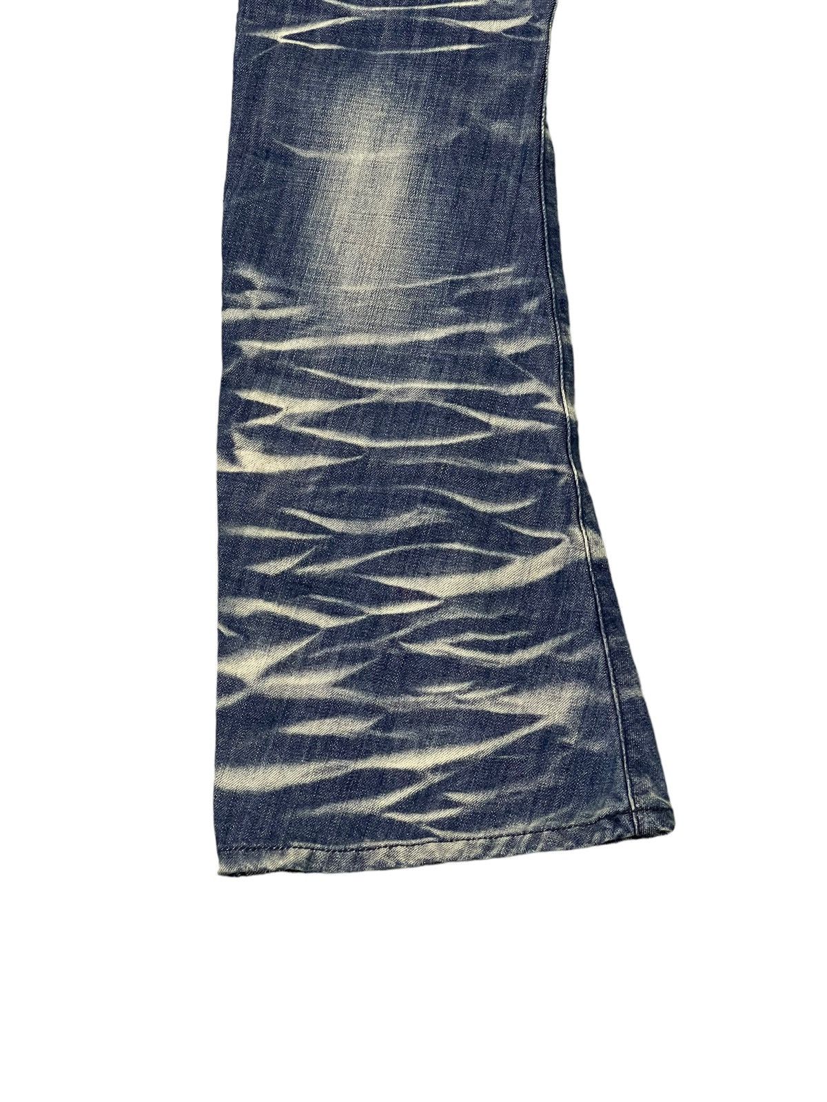 Japanese Brand Flare Jeans Buffalo Bobs Banana Curv Low Rise Boot Cut 8🟦0 Size US 35 - 16 Thumbnail