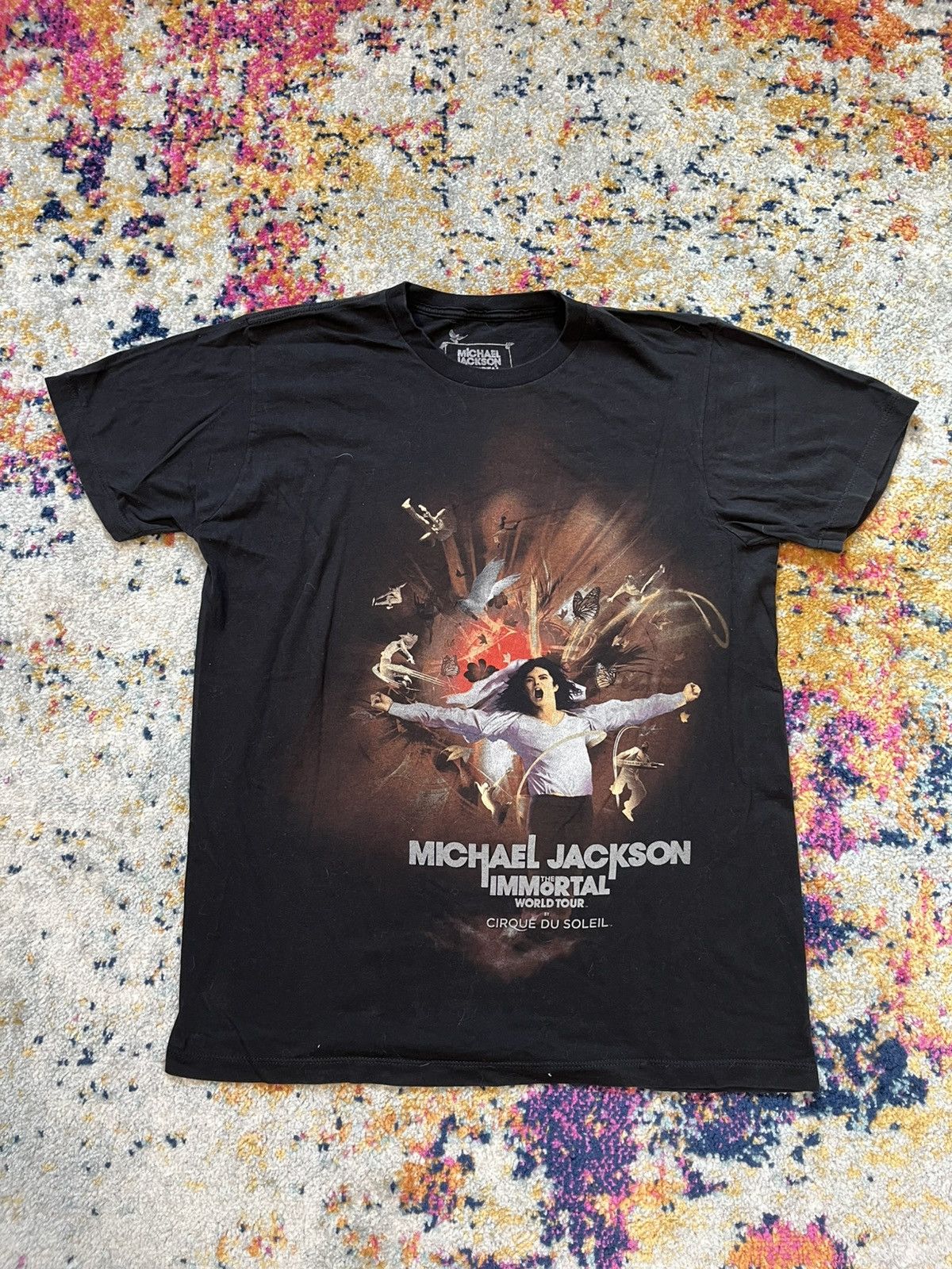 Vintage Micahel Jackson Shirt Large Size US L / EU 52-54 / 3 - 2 Thumbnail