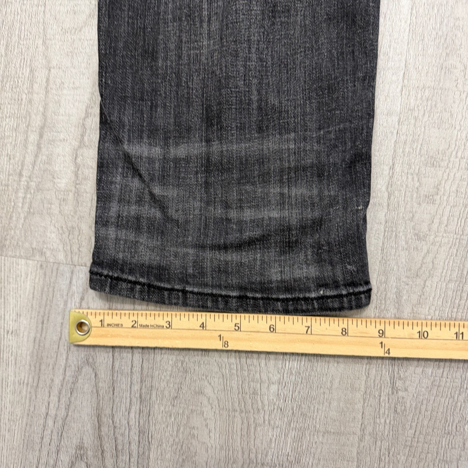 Rock Revival Rock Revival Ben Biker Jeans Men's 40 (Fits 40x33) Black Size US 40 / EU 56 - 13 Thumbnail
