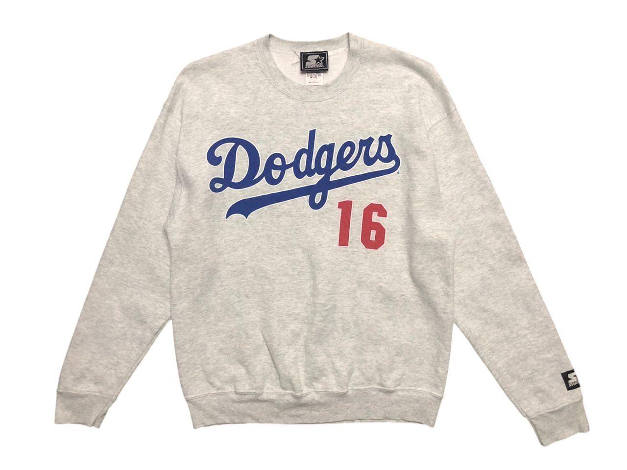 Starter Vintage 90s Starter Dodger “NOMO 16” Crewneck Sweatshirt Size US L / EU 52-54 / 3 - 2 Thumbnail