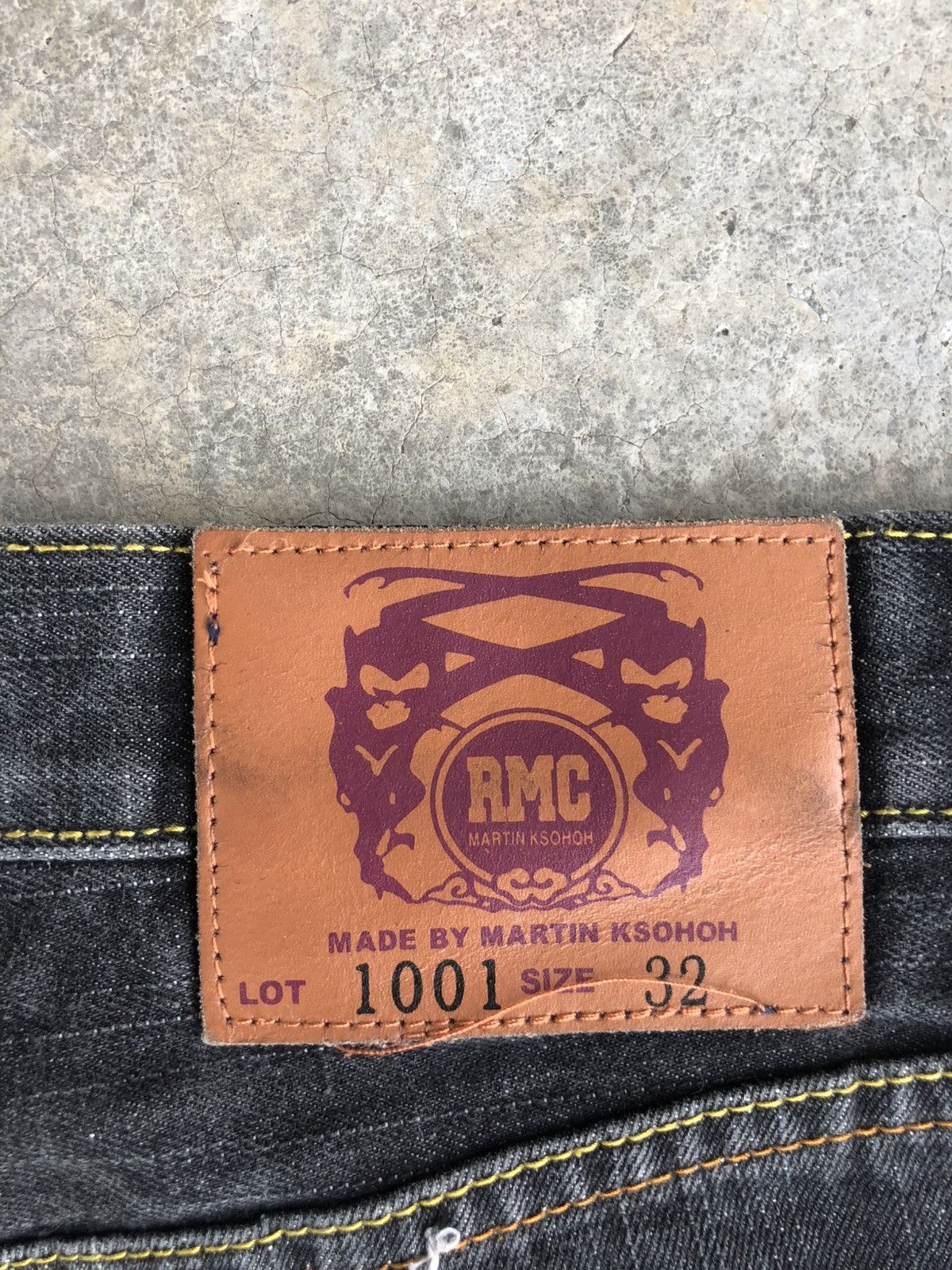 RMC Jeans Red Monkey Company Embroidered Jeans Distressed Size US 30 / EU 46 - 21 Thumbnail