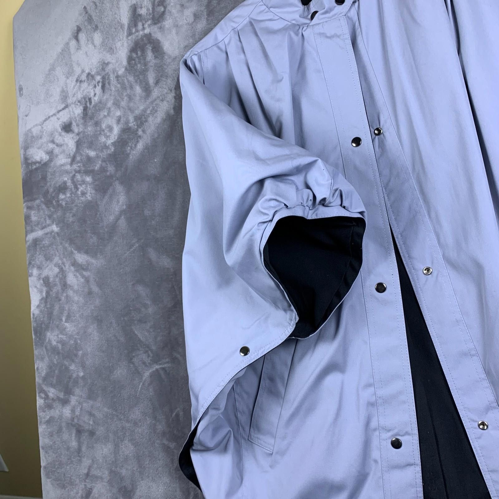 Designer Womens Reversible Cape/Jacket CUSTOM MADE Sz.L/XL (299) Size US L / EU 52-54 / 3 - 3 Thumbnail