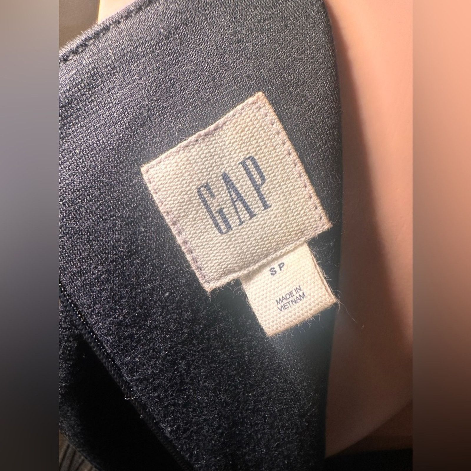 Gap Gap Black & Gold Sleeveless Knit Pleated Skirt Dress Size S / US 4 / IT 40 - 12 Thumbnail