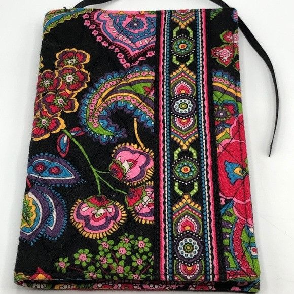 Vera Bradley Vera Bradley Cotton Paisley Fold Clutch Wallet Bag Size ONE SIZE - 2 Thumbnail