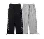 Japanese Brand 21SS Indigo Union Japan Black Bandana Teddy Bear Sweat Pants Size US 32 / EU 48 - 3 Thumbnail