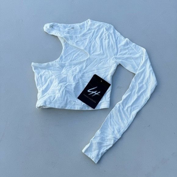 Designer NWT NAKED WARDROBE LORI CORRECTION OFF-WHITE SZ XXS Size XXS / US 00 / IT 34 - 1 Thumbnail