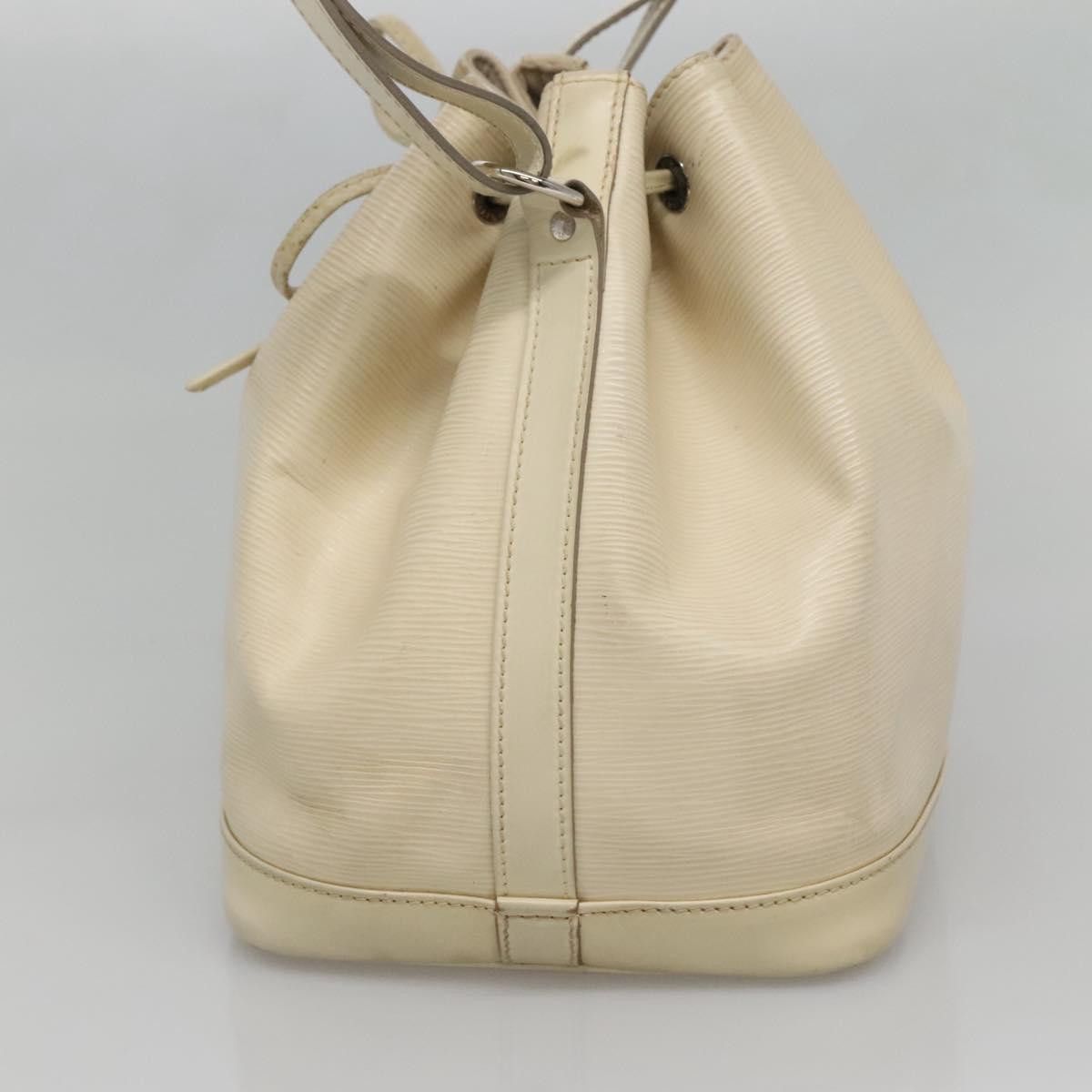 Louis Vuitton LOUIS VUITTON Epi Petit Noe Shoulder Bag White Yvoire Size ONE SIZE - 5 Thumbnail