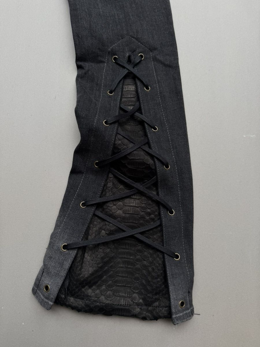 semanticdesign lace up flare jeans Size US 29 - 5 Thumbnail